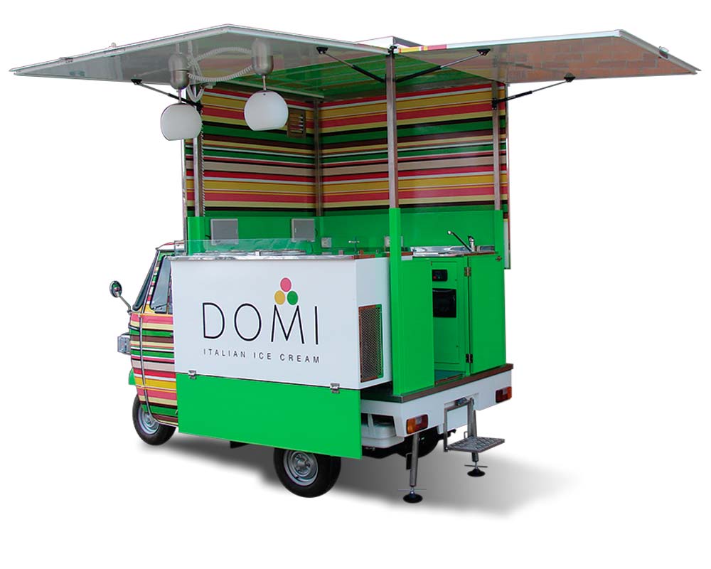 food truck ape gelato domi svizzera