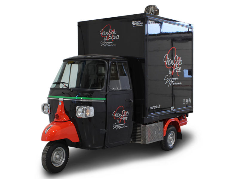 Vintage Mobile Food Shop Piaggio Ape Car Bastian Contrario