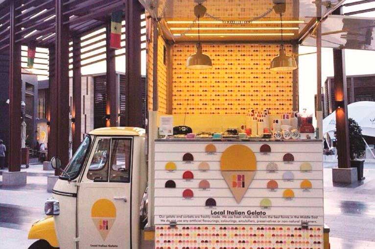 gelateria dri dri a dubai - autonegozio mobile