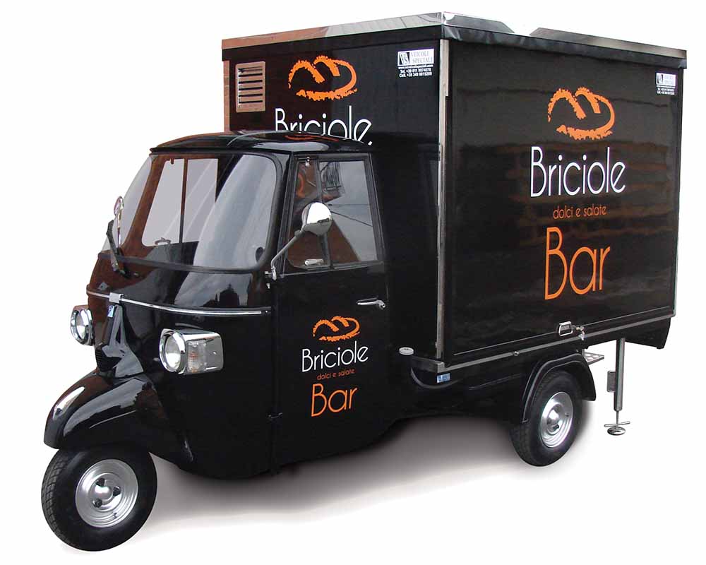 Ape Bar Briciole MyChef porta la ristorazione su strada