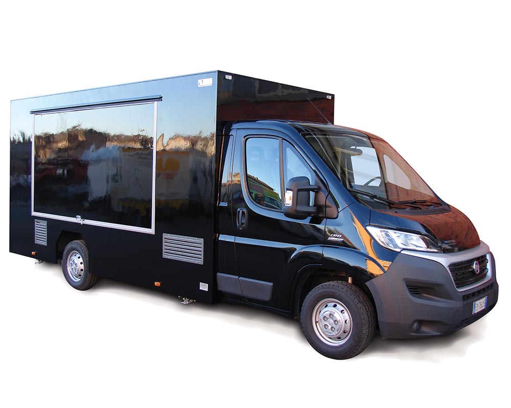 Fourgon Food Truck Ducato pour restauration-catering | Stars in the Street