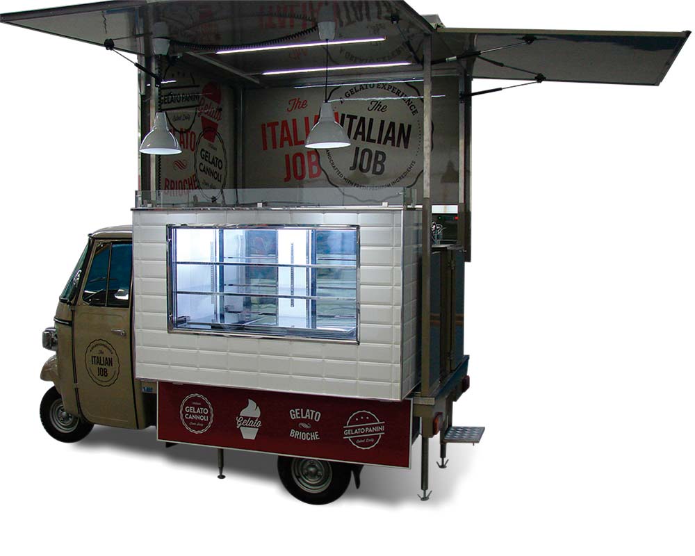 ape food truck gelato italiano in usa