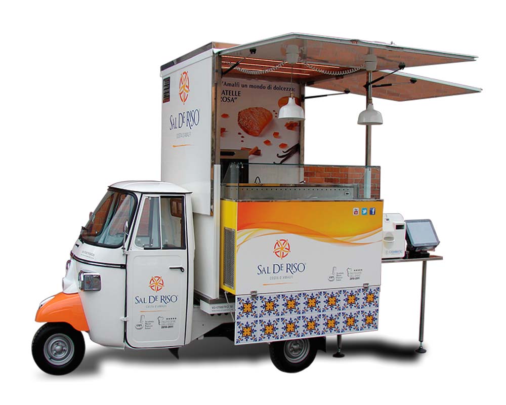 Food Truck Ape Gelateria Amalfi