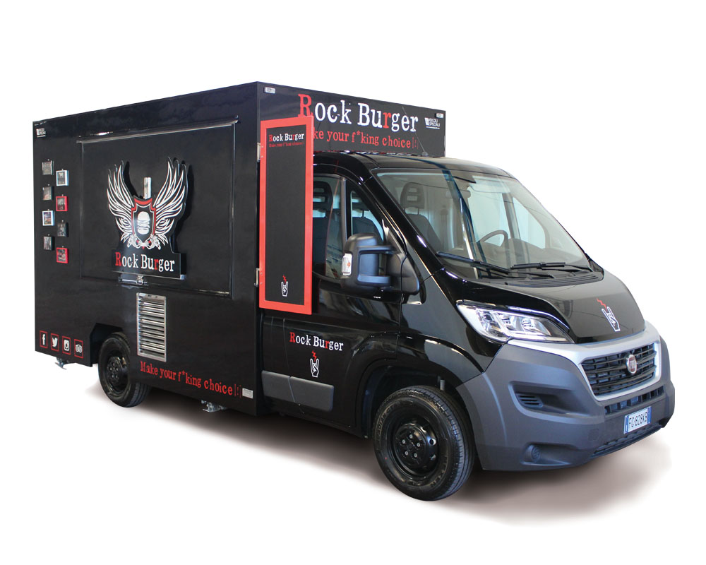 Food Trucks Promotional Vehicles Manufacturer Italy