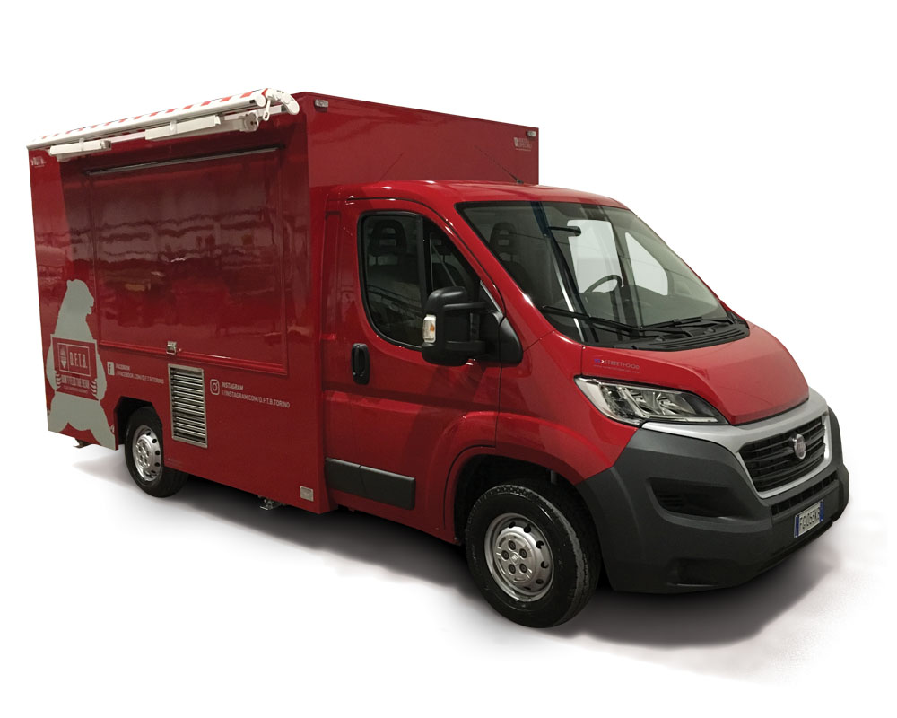 Sandwich Truck Fiat Ducato pour vente sandwiches et fritures