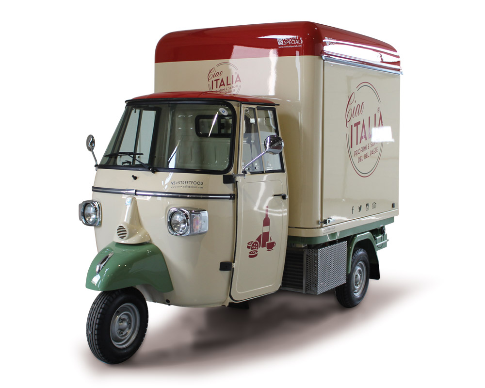 Piaggio Triporteur Ambulant Italien | Vente produits italiens en Allemagne