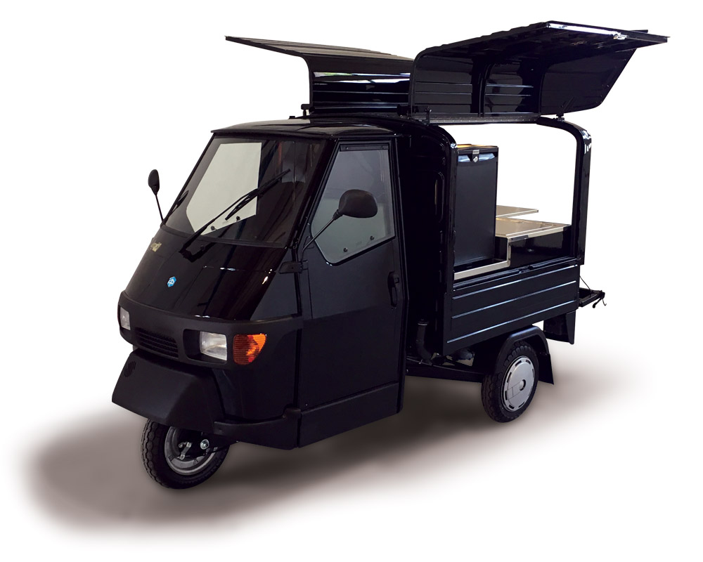 piaggio van tobler for coffee vending