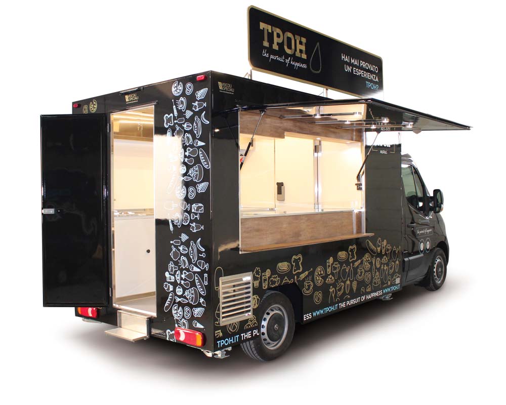 Food Truck Opel Movano TPOH allestito per I Piadinari