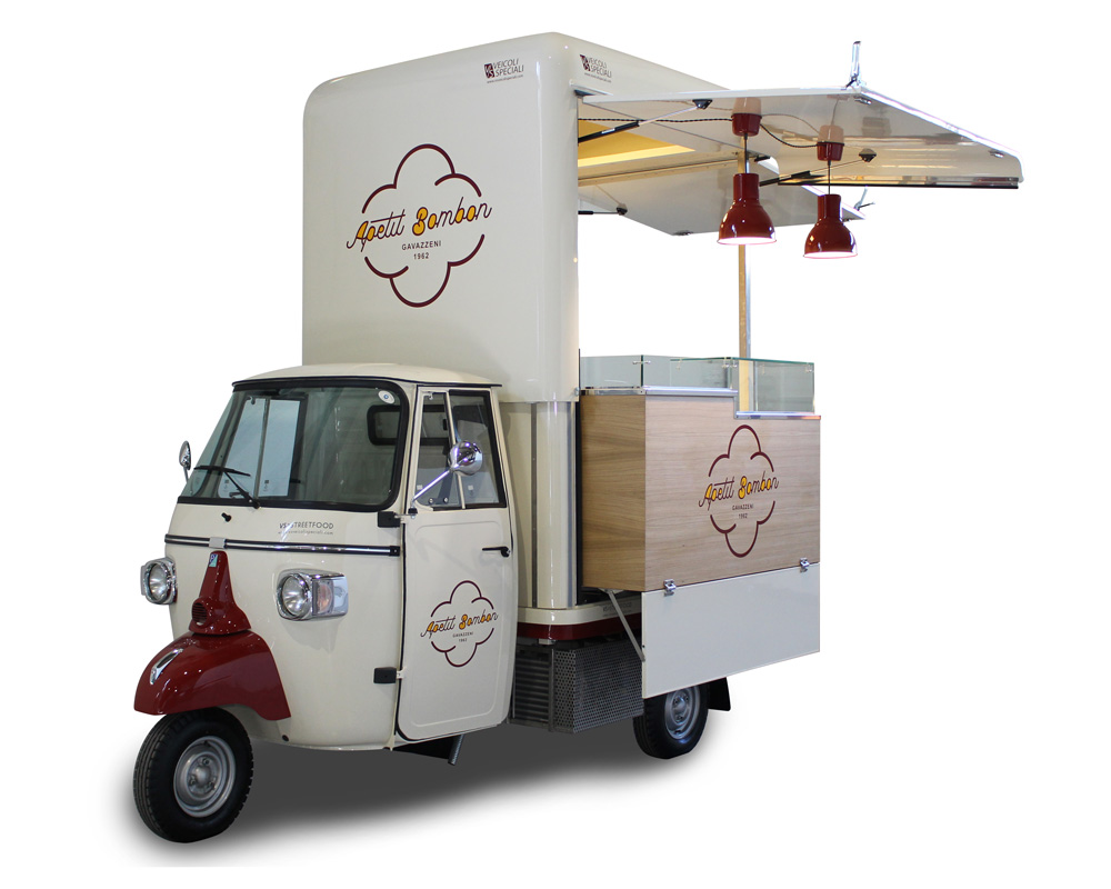 ape pasticceria ambulante di Gavazzeni