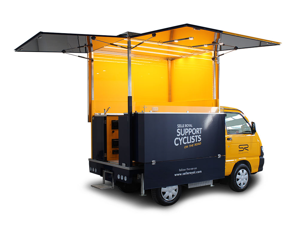 food truck porter piaggio street marketing