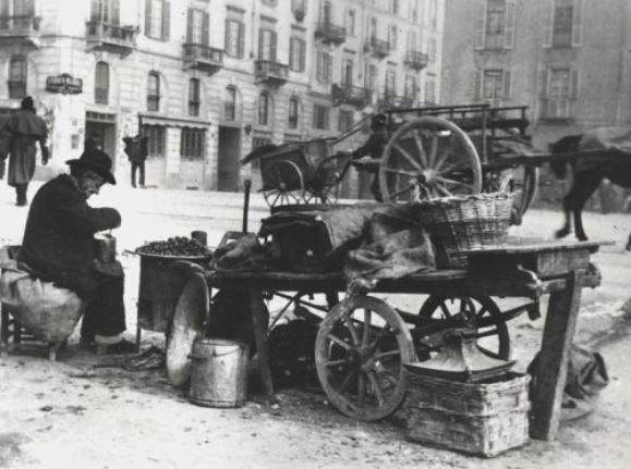 vintage food carts and street vendors