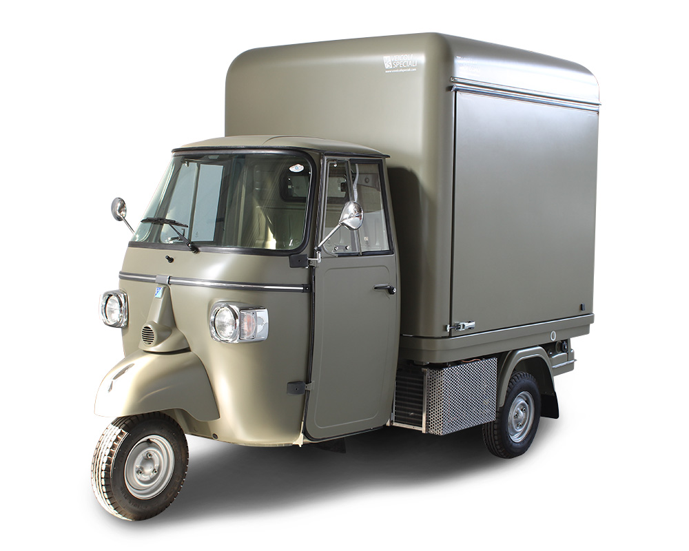 Mini Food Truck für die fahrende Restauration | Ape VCurve® | Tr3vor