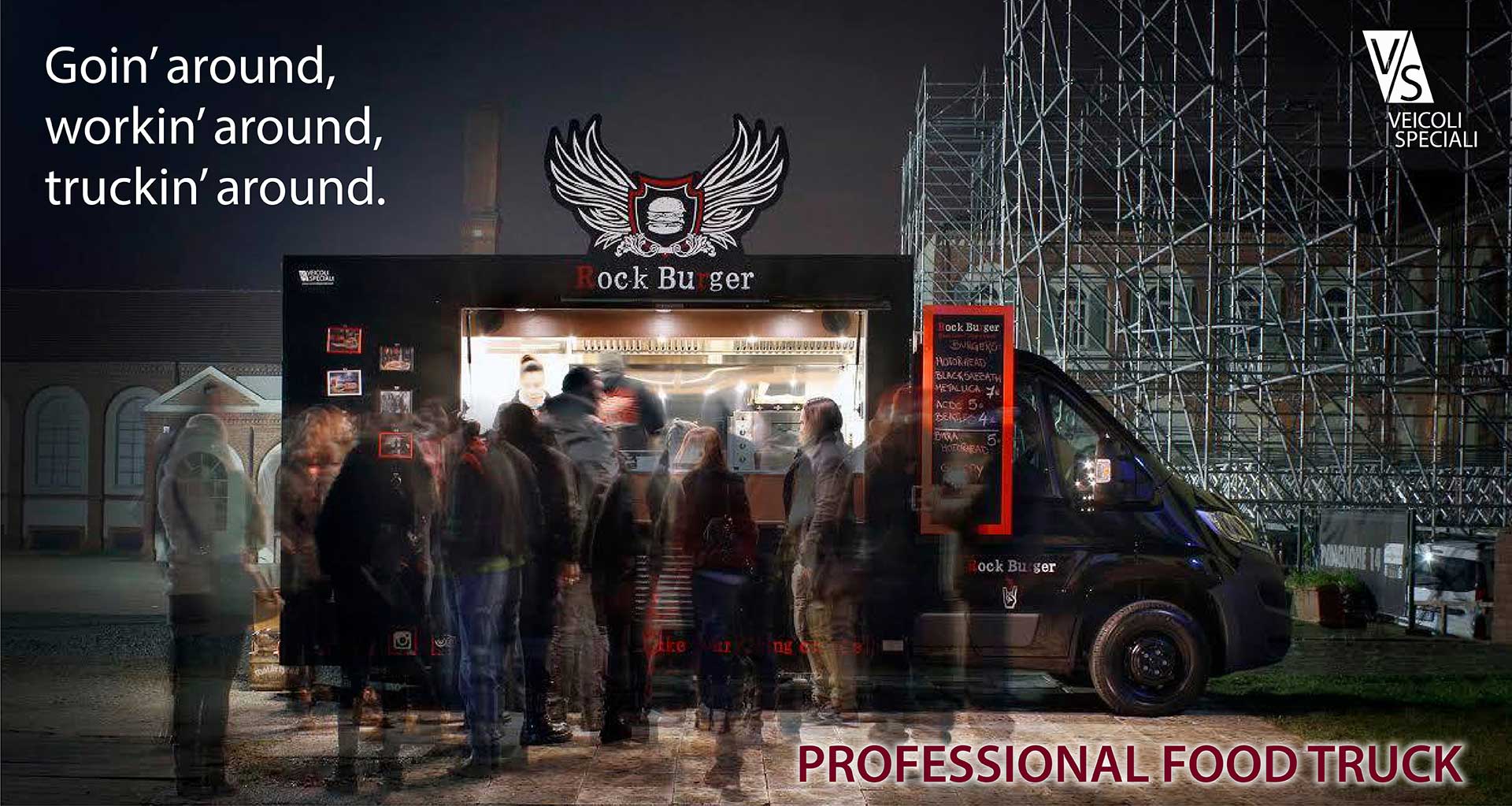 professional food truck for companies and big brands