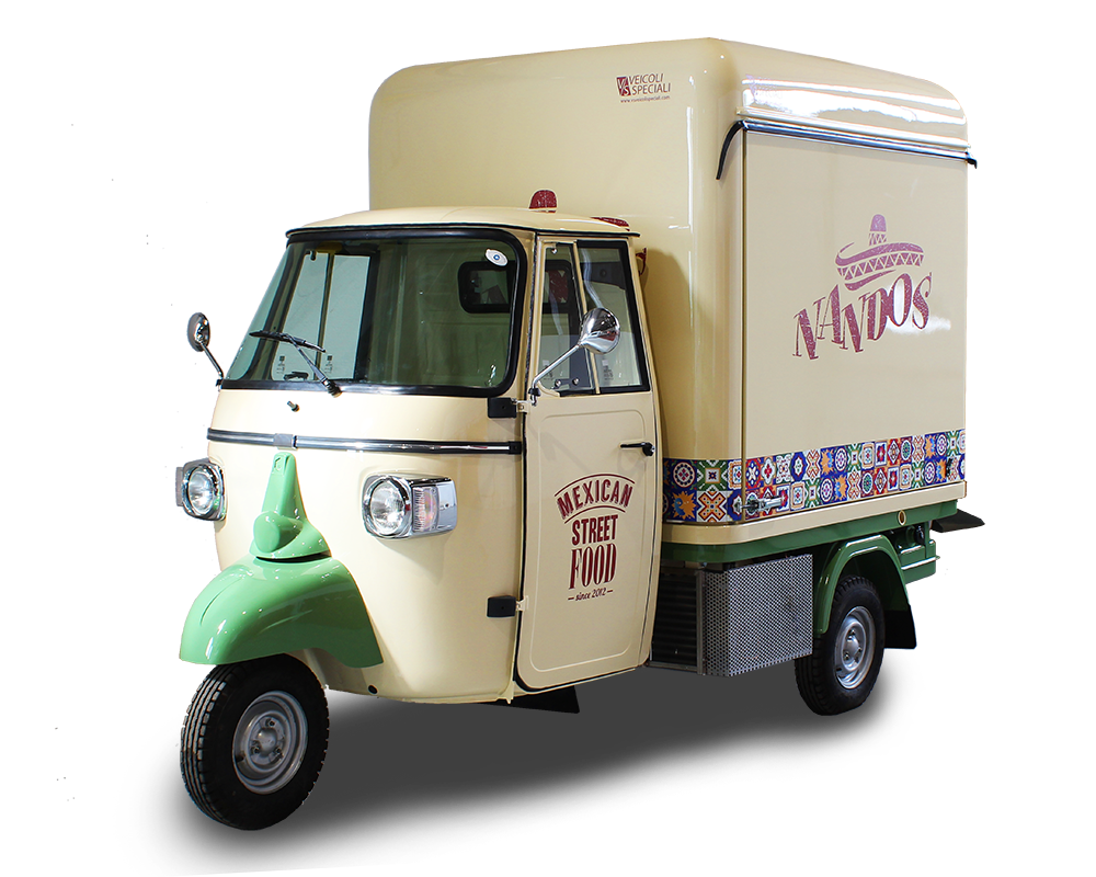 Piaggio Ape 50 box - classic version - Foodbike