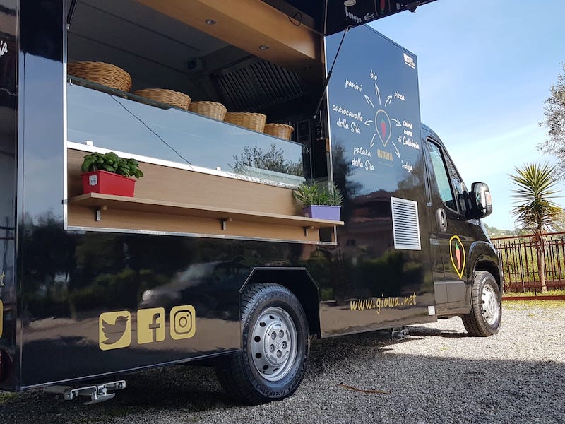 professional food truck citroen jumper giowa