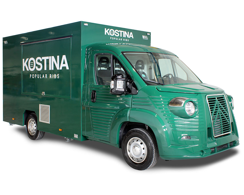 NV Food Truck Citroen Jumper Imbisswagen für mobiles Catering und Gourmet-Gerichten