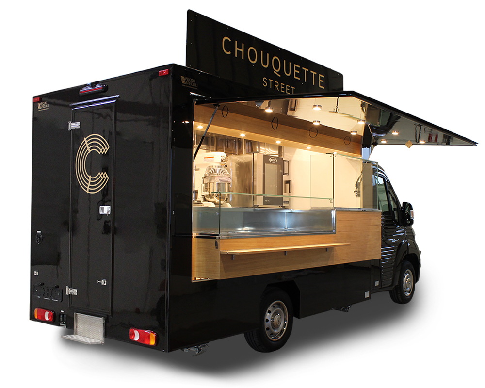 pasticceria mobile citroen food truck chouquette dolci e paste da forno - nv food truck personalizzato