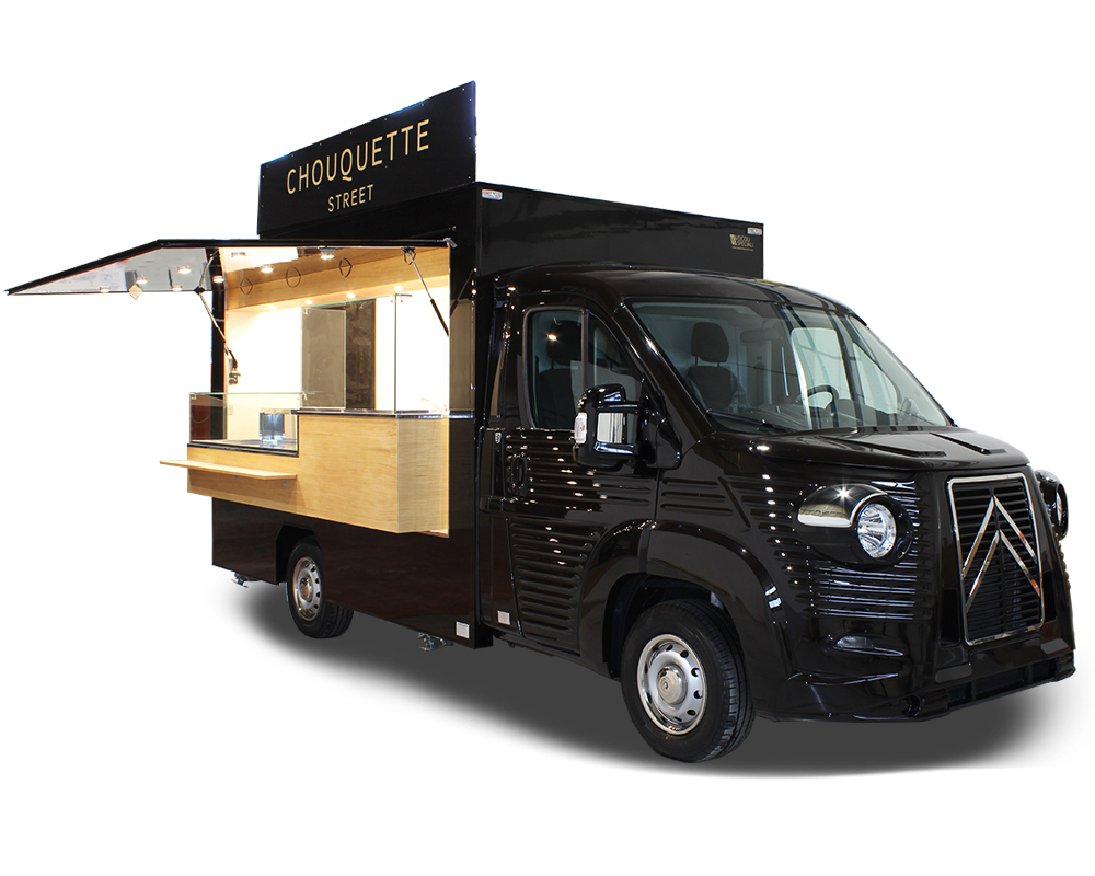 patisserie mobile chouquette nv food truck - vendita paste e prodotti da forno - promozione del marchio