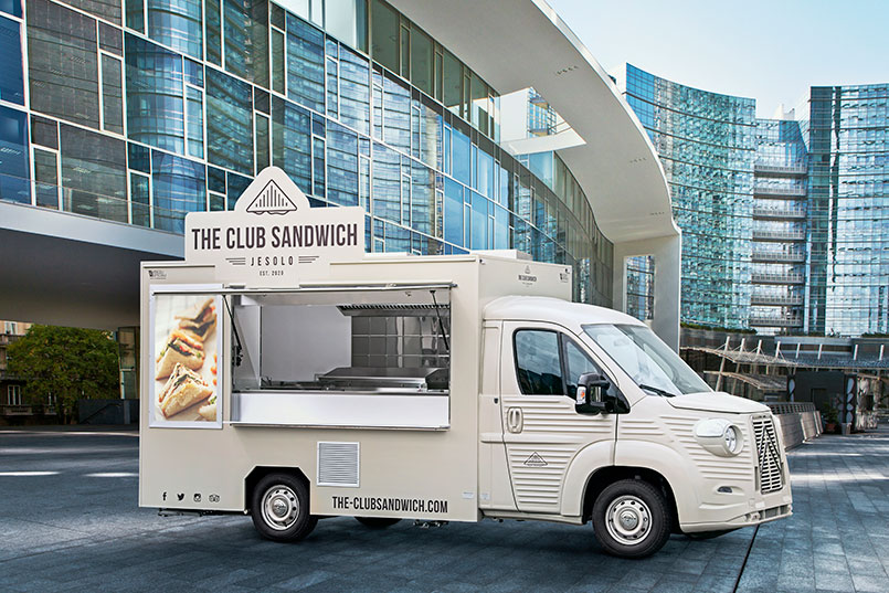 the club sandwich nv food truck ristorazione mobile