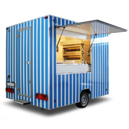 used mobile kitchen trailer