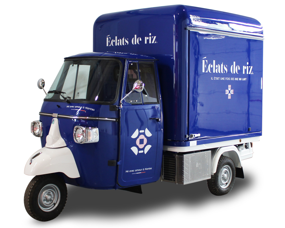 Food Vending Truck designed to serve Rice Pudding | Eclat de Riz