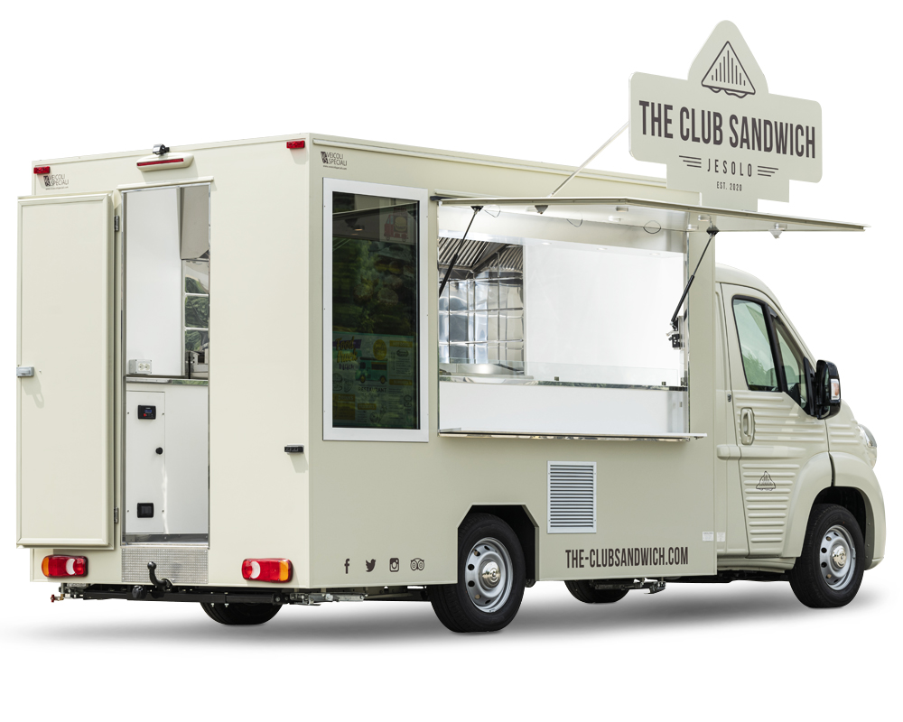 club sandwich jesolo nv food truck Citroên Jumper