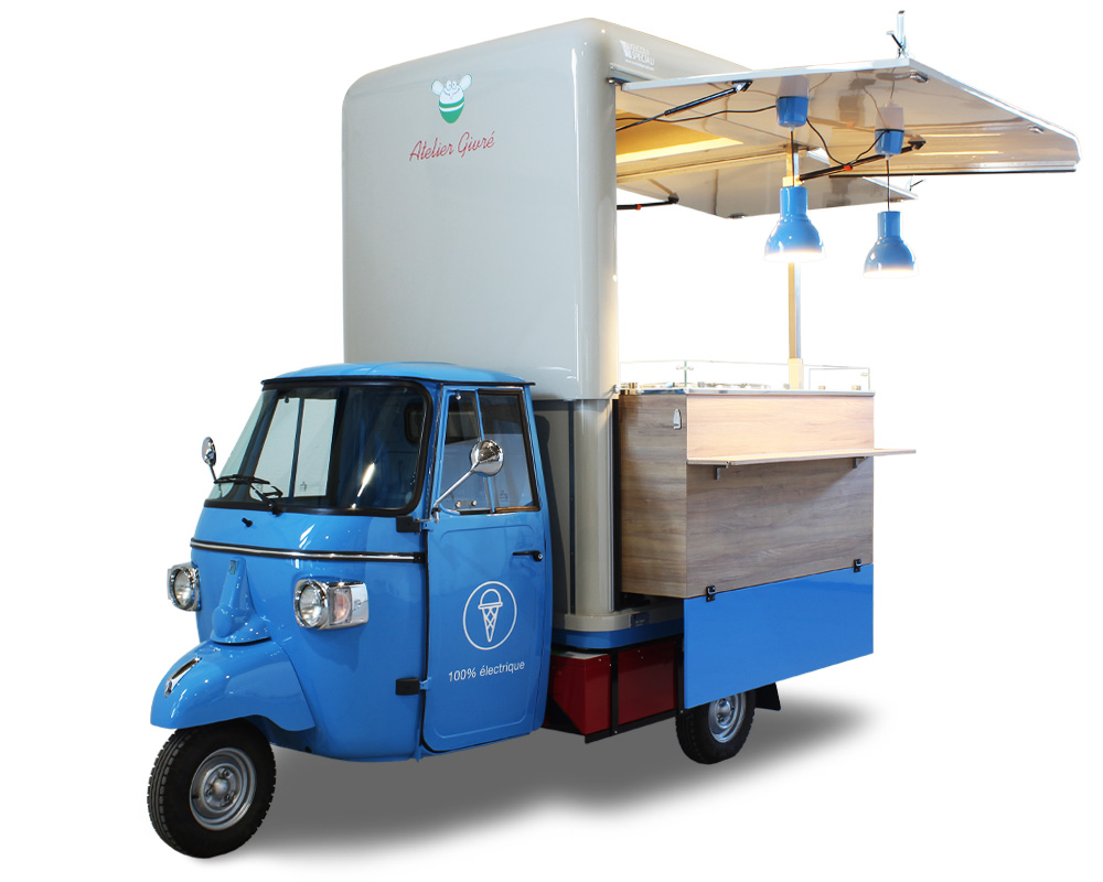 Ice-Cream Van with Electric Motor - Atelier Givrè