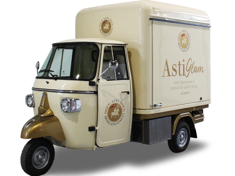 Wine Van Asti DOCG Consortium based on Piaggio Ape V-Curve®