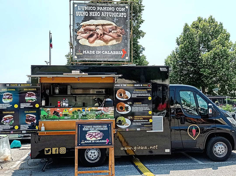 giowa pizza truck pizzeria ambulante