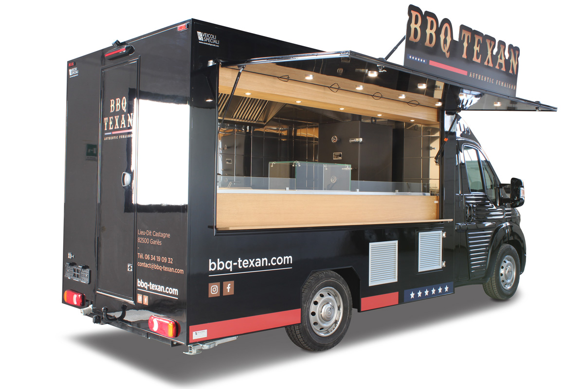 food truck bbq carne alla griglia