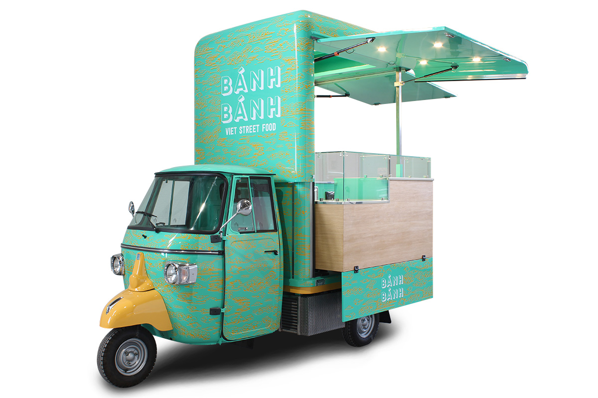 sandwich truck per vendita panini a rennes