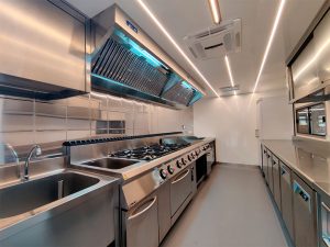 Küchenanhänger Wohnwagen für Catering-Service