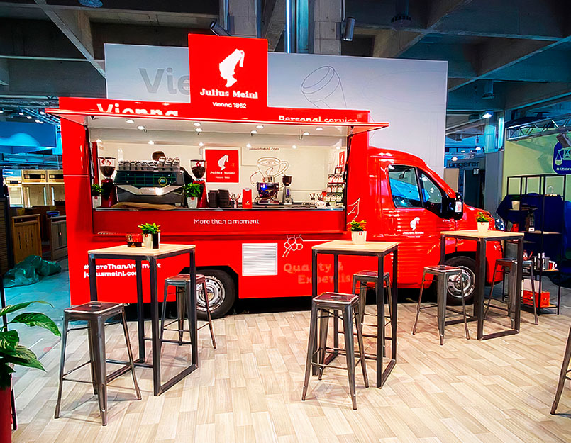 julius meinl coffee truck costi