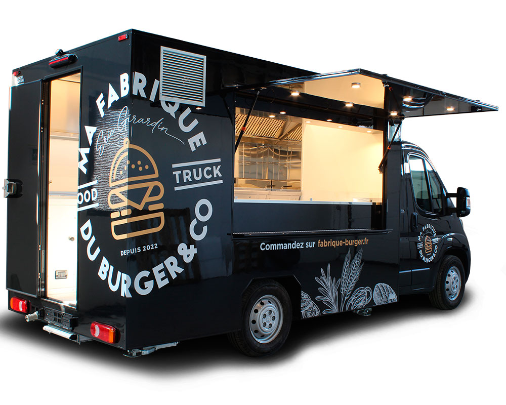 food truck hamburger ma fabrique du burger