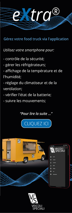 extra mobile app pour food truck