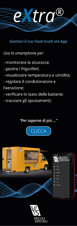 extra mobile app per gestire il food truck da remoto