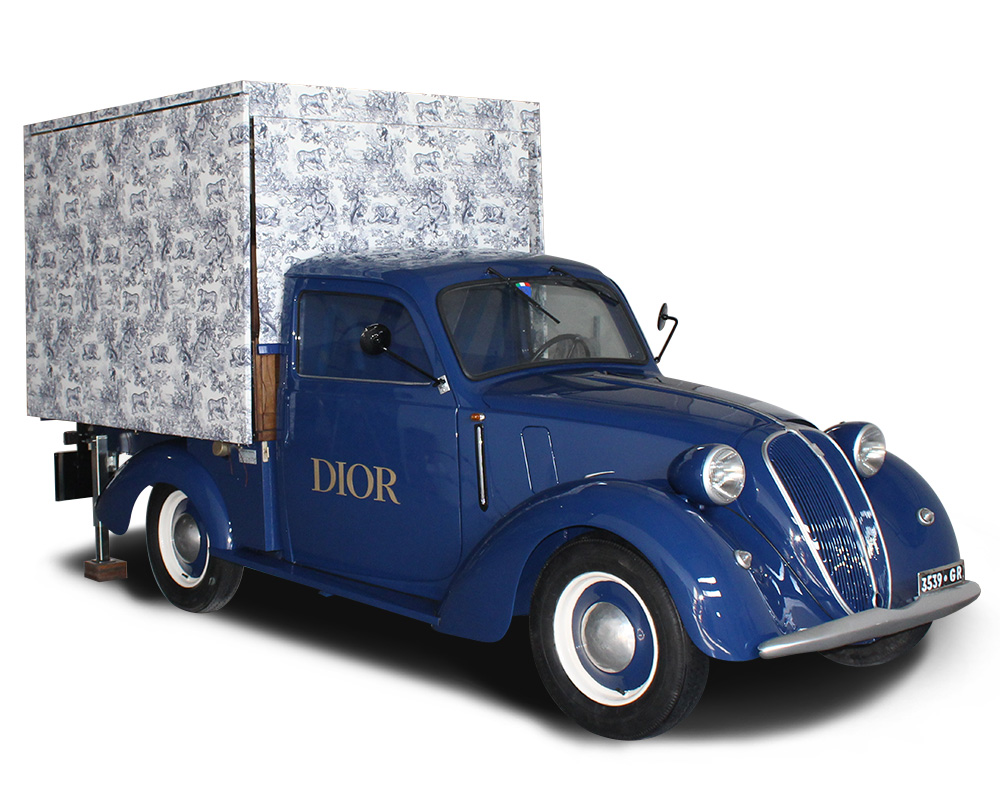 Fashion Truck Vintage Christian Dior Fiat 508C Pickup