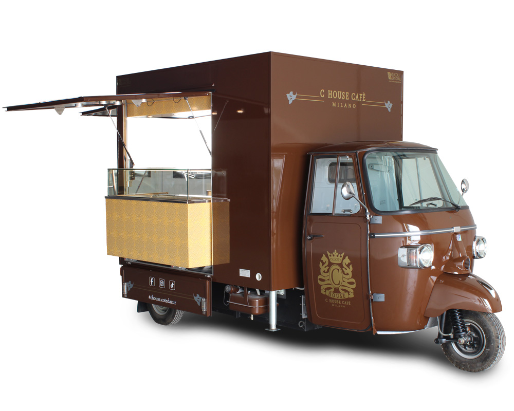 piaggio ape cafe c house cafe