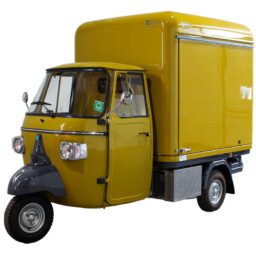 second hand food truck piaggio