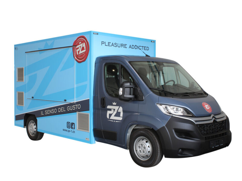 Eco Food Truck Pizza PZ1 vendu à Genève, Suisse