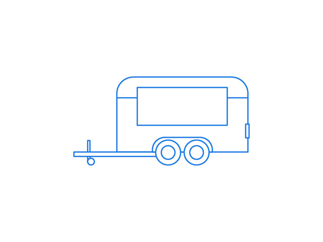 aircrome trailer 3.5m