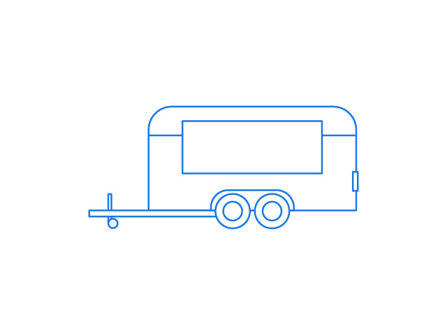 aircrome trailer 4m