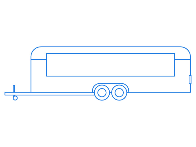 aircrome trailer 7m