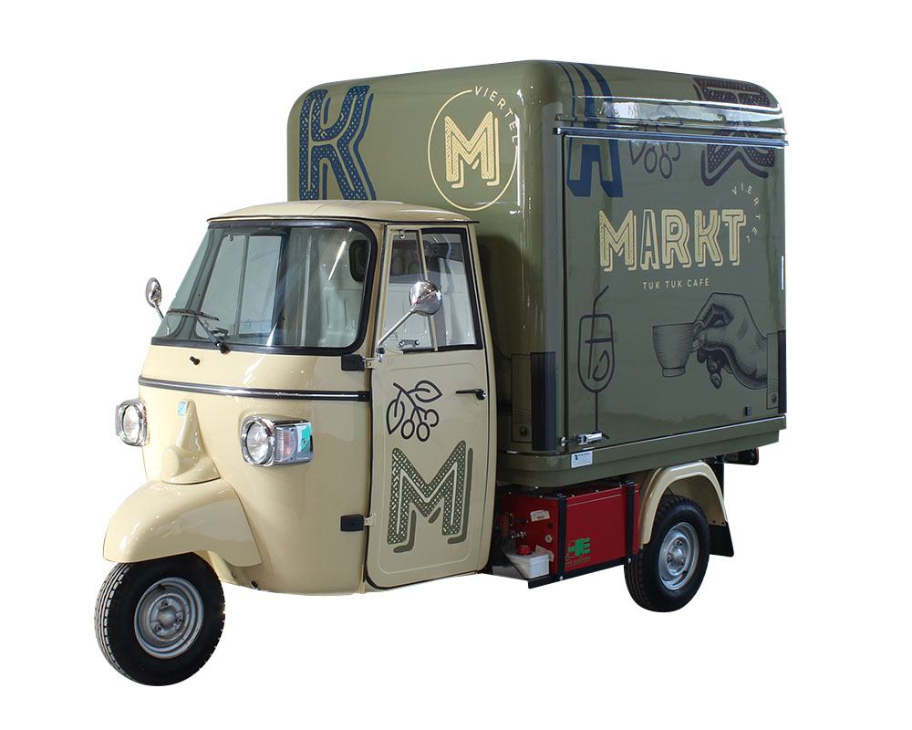 Ape KaffeeWagen MarktViertel