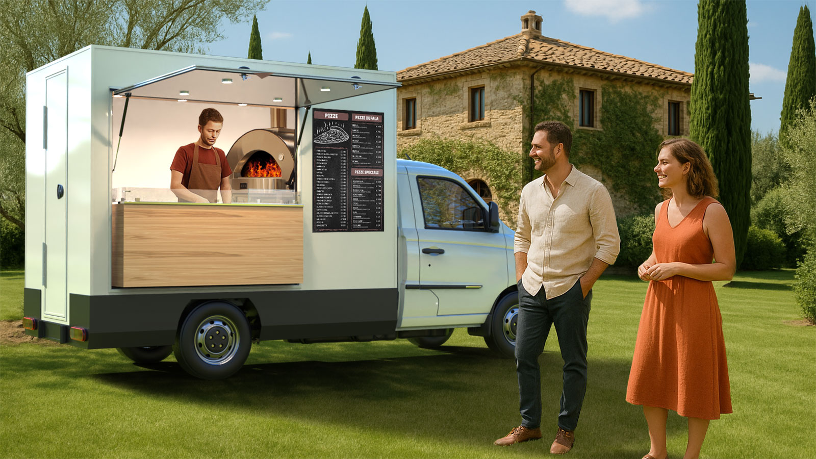 pizzeria piaggio porter fx