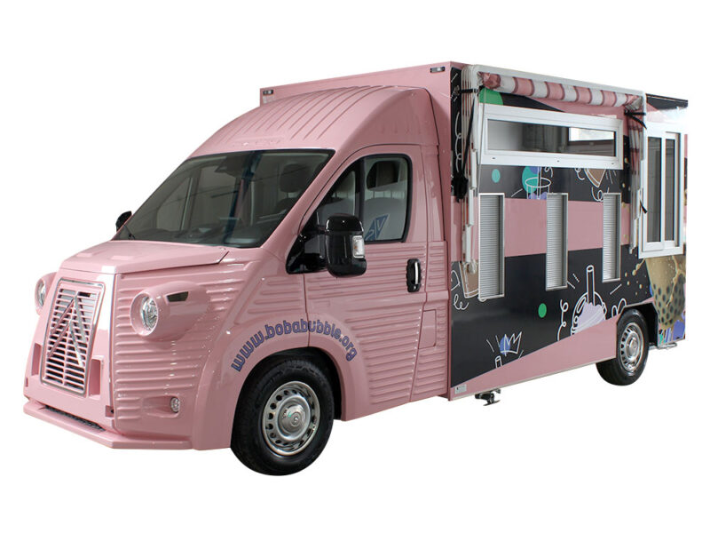 bubble tea drink-truck bobabubble