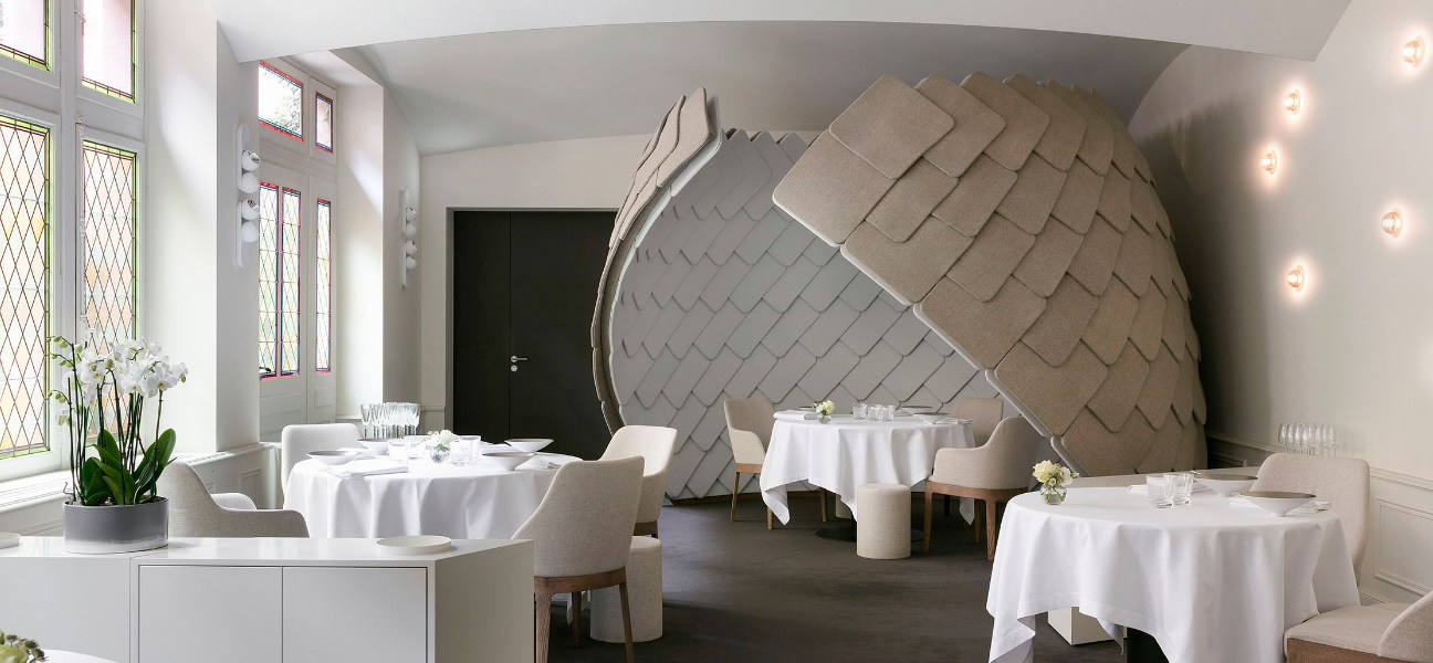 ristorante stellato di eric girardin la maison des tetes a Colmar in Francia