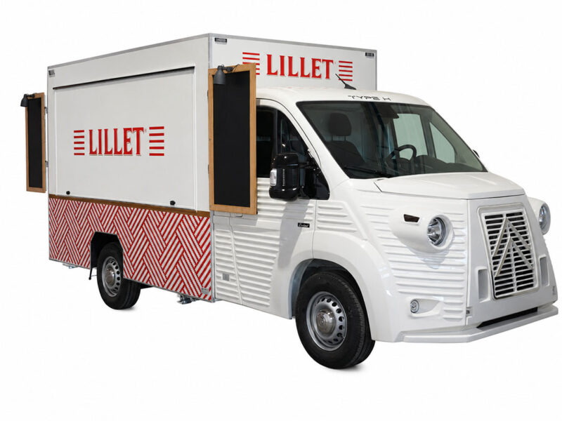 Lillet è un noto aperitivo a base di vini della regione di Bordeaux, per promuoversi sceglie due Food Truck Cocktail-Bar di lusso
