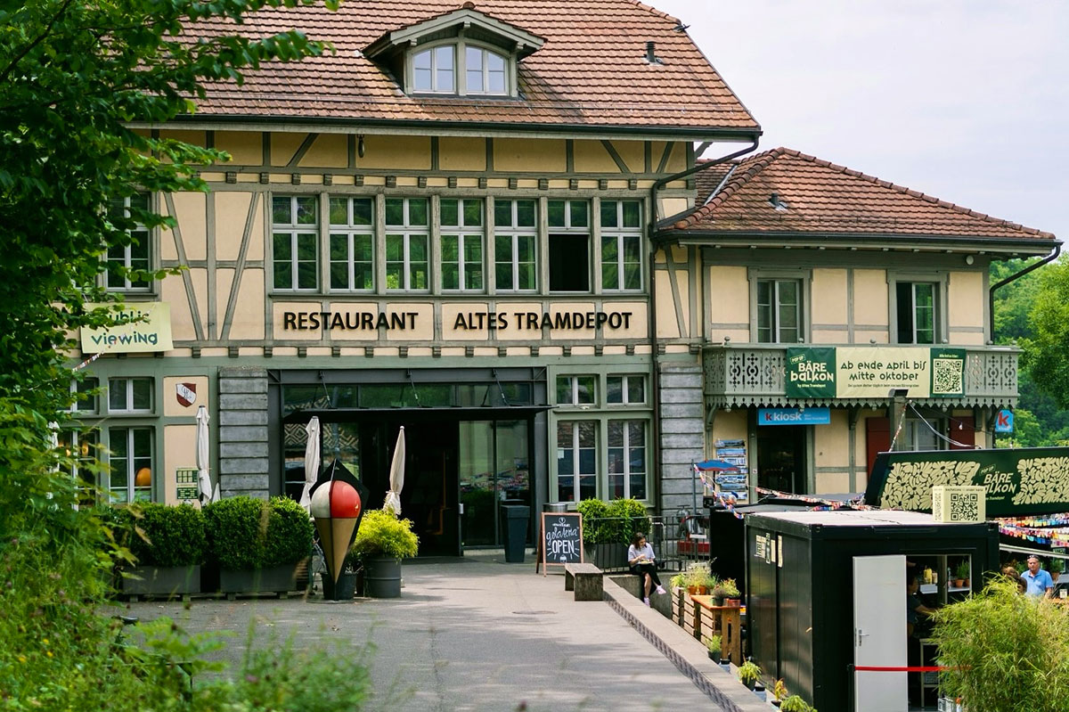 foodtruck eiswerkstatt realizzato per altes tramdepot di Berna
